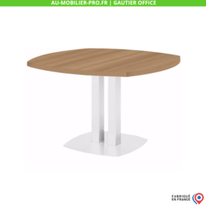 TABLE DE RÉUNION PIED DOUBLE MERISIER - YES/XERUS GAUTIER OFFICE