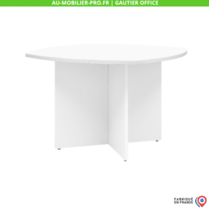 TABLE RONDE BLANC - YES/XERUS GAUTIER OFFICE