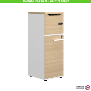 Armoire de bureau Gautier moderne, fabriquée en France.