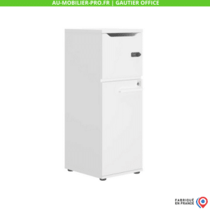 Armoire blanche Gautier Office, fabriquée en France.